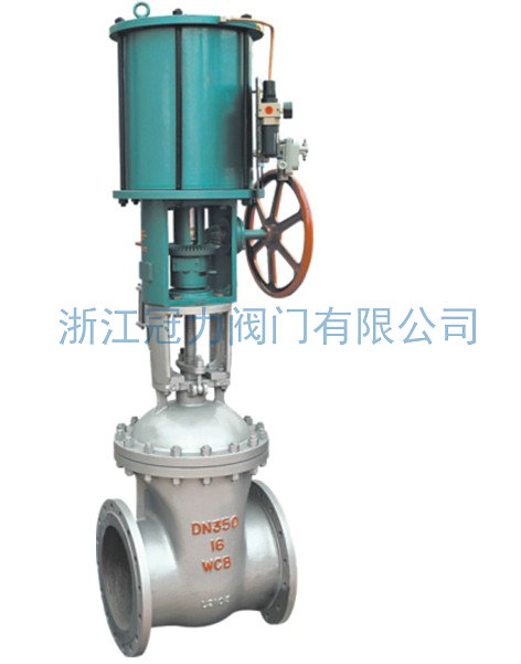 氣動閘閥是在怎樣保證密封面的密封性？